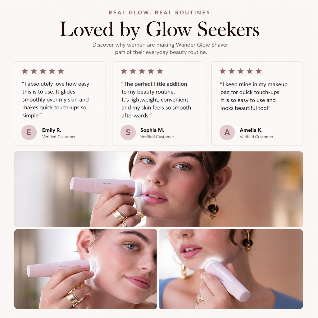 Wander glow Shaver