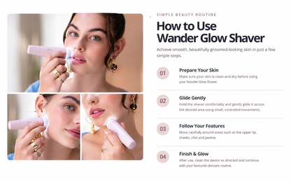 Wander glow Shaver